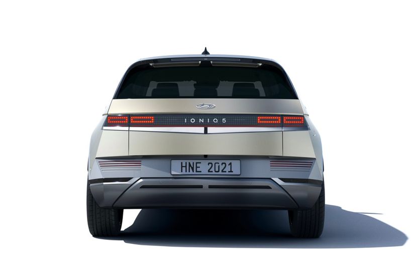 Hyundai IONIQ 5 new electric vehicle rear